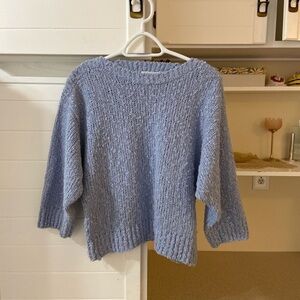 Vintage Powder blue knit sweater